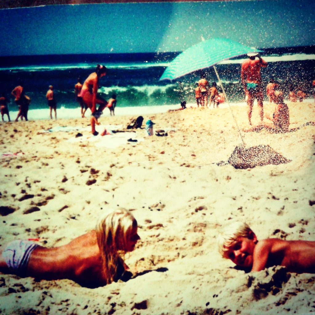 FOTO 7 op strand met bart