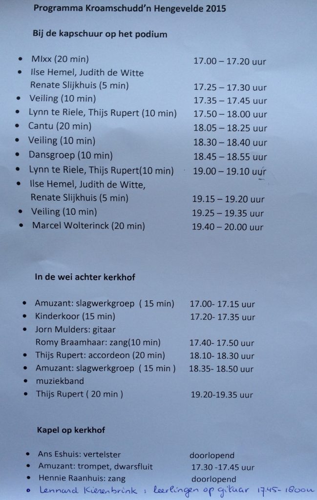 programma kerstmarkt