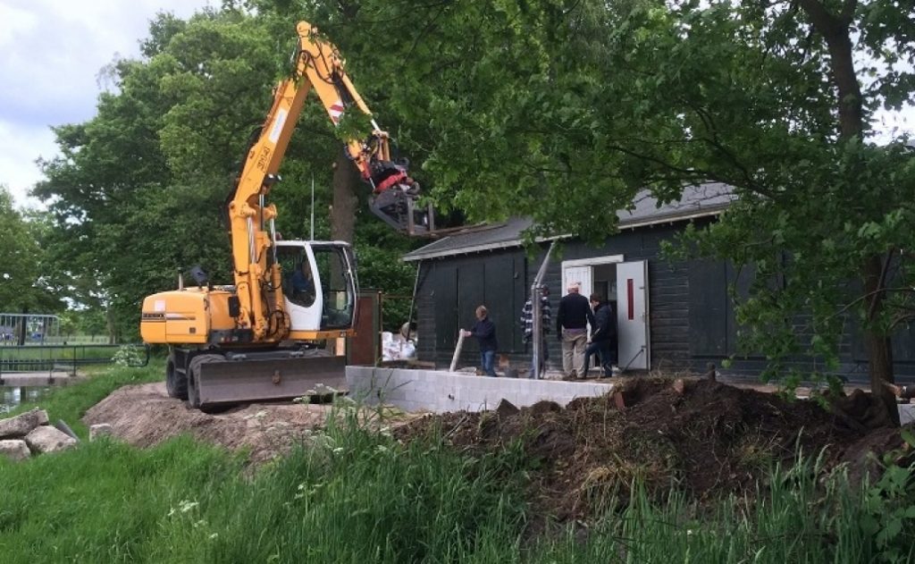 ijsbaan verbouw