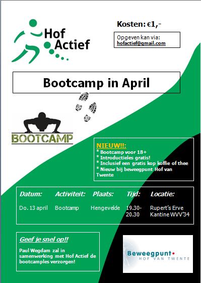Paul Wegdam bootcamp hengevelde 18