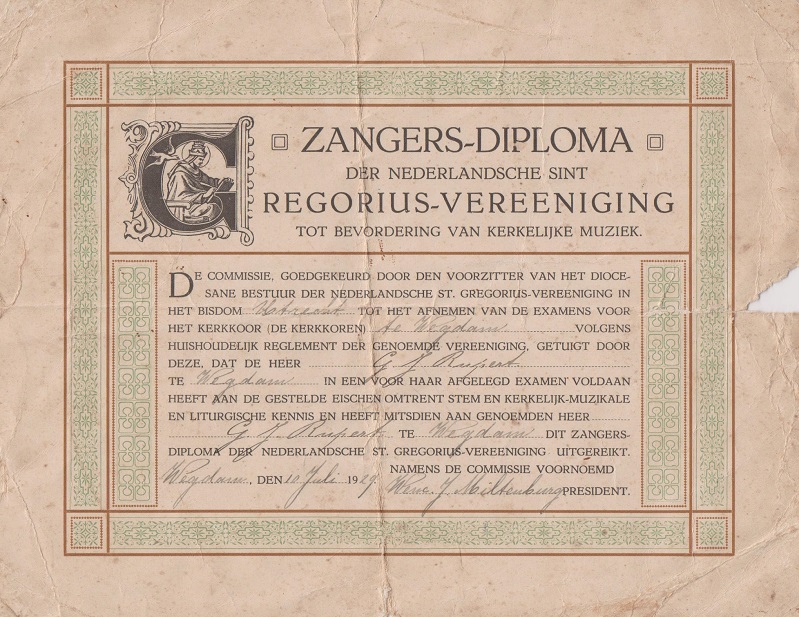 gregoriusdiploma gj