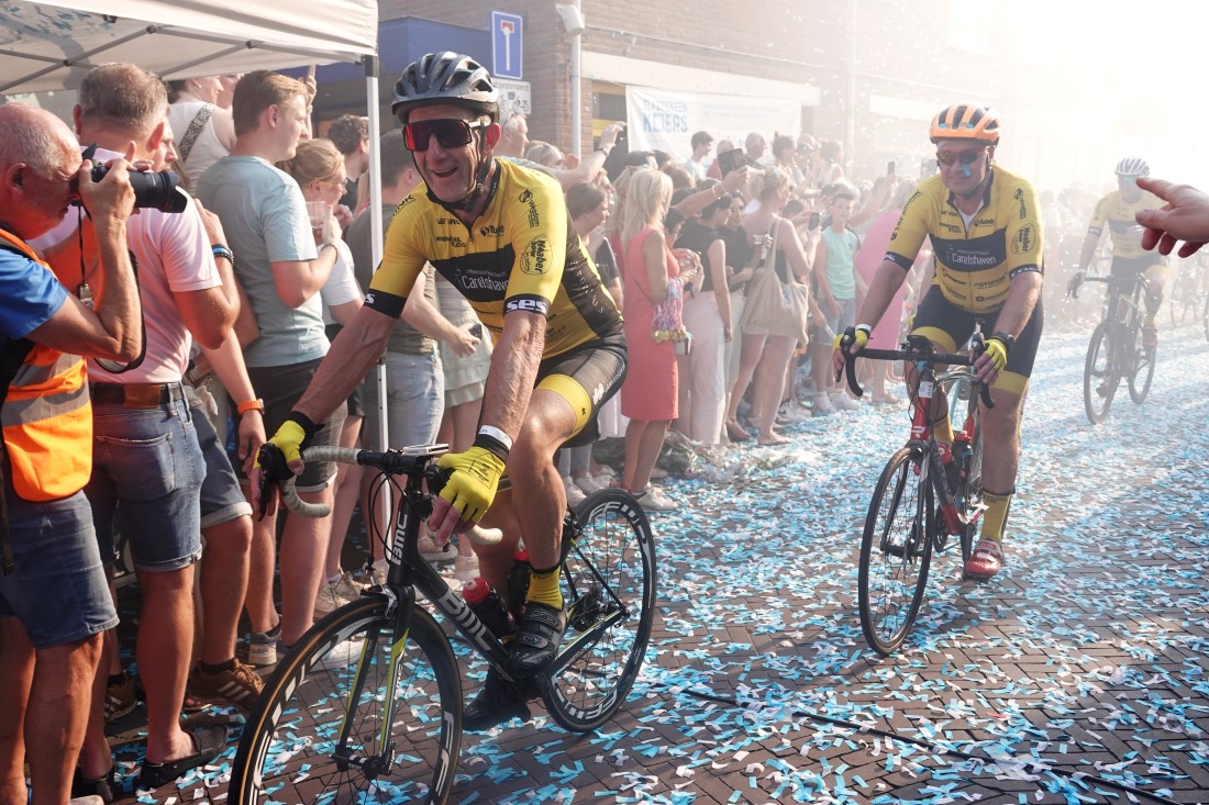 Elastiekenkoers start in Leeuwarden