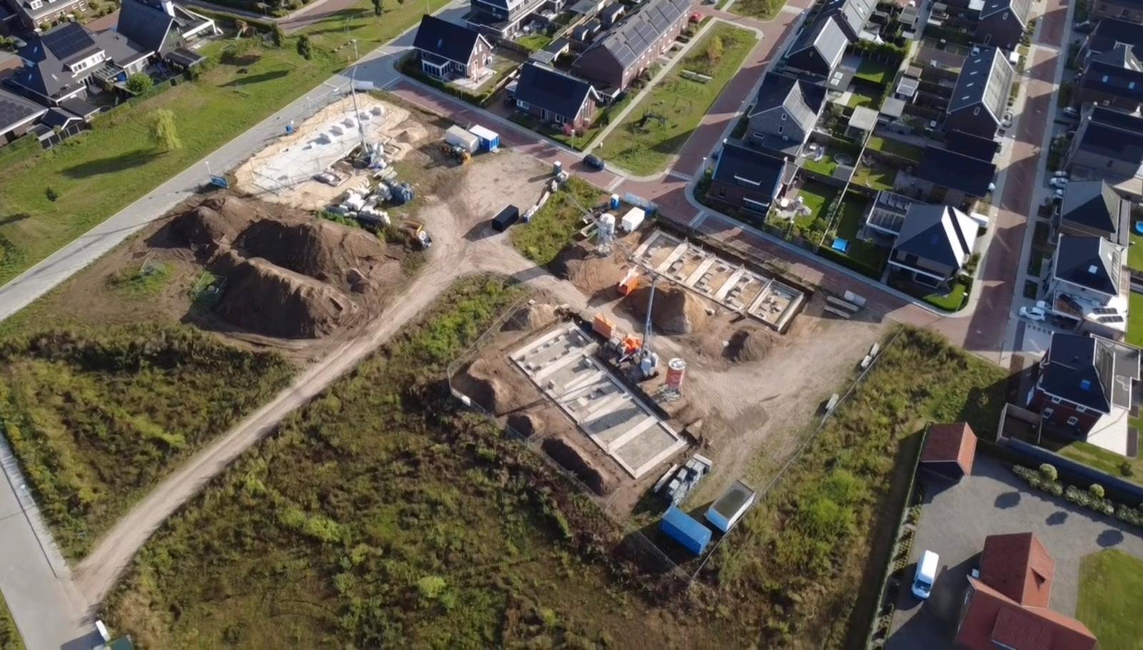 VIDEO | Bouw seniorenwoningen en starterswoningen volop aan de gang